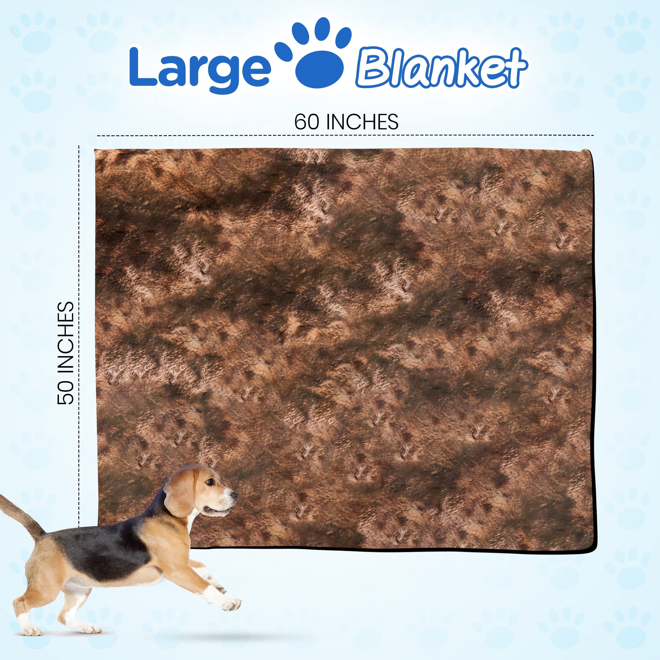 Pupprotector Waterproof Throw Blanket For Dogs And Cats, Pet Blanket Cover For Couches, Sofas, Beds, Car Seats, Furniture, Calmi